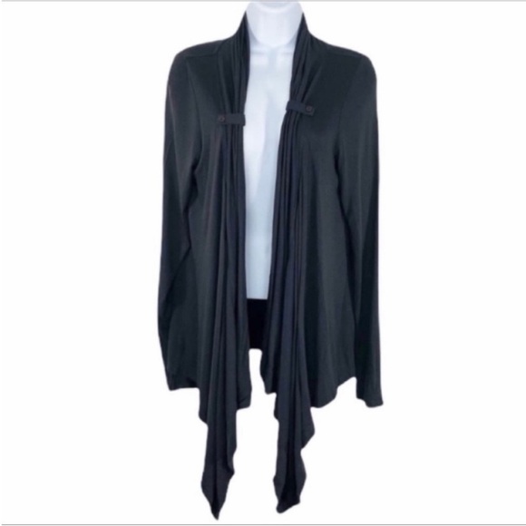 AXCESS open front cardigan top M black - Picture 1 of 9